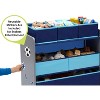 Delta Children 6 Bin Toy Organizer with Reusable Stickers - 3 of 4
