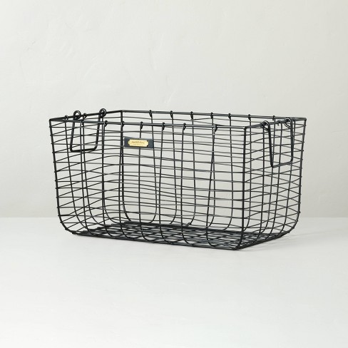 Vintage Inspired Wire Basket - Magnolia