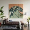 CoastL Studio Make Waves Linocut Wood Wall Mural - Society6 - 2 of 2