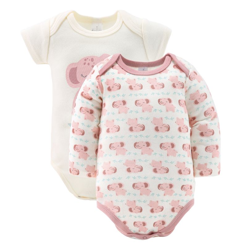 The Peanutshell Baby Girl Floral Elephant 30-Piece Newborn Layette Gift Set, 0-3 Months, 4 of 9