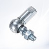 Unique Bargains Self-lubricating Steel Durable Multipurpose Use Rod End Bearings 4 Pcs - 4 of 4