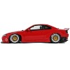 2014 Nissan Silvia (S15) RHD (Right Hand Drive) "Rocket Bunny" Red with Graphics Limited Ed 1/18 Model Car by Otto Mobile - 4 of 4