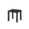 Kings Brand Furniture Zayne Modern Square End Table, Minimalist Accent for Living Room, Bedroom, or Office - 2 of 3