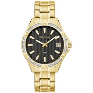 Caravelle designed by Bulova Ladies' Sport Aqualuxx 3-Hand Date Quartz Watch, Crystals - 1 of 4