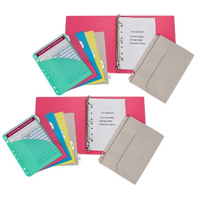 C-Line® Mini Binder Starter Kit, Assorted, Pack of 2
