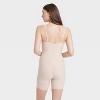 Women's Firm Sculpting Mid-Thigh Bodysuit - Auden™ - 2 of 4
