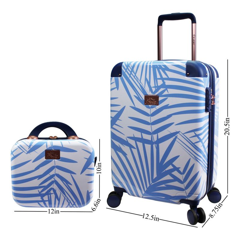 Chariot  Park Avenue 2-Piece Carry-On Spinner Luggage Set - Fern, 4 of 9