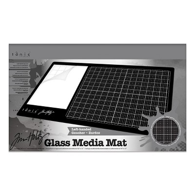 Tim Holtz Media Grip Mat - Non-slip Reusable Silicone Pad For Stamping,  Inking, And Crafting - Compatible With Glass Media Mats, 12 X 10.5 Inch :  Target