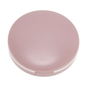 Unique Bargains Round Contact Lens Case Pink 1 Set - 1 of 4