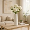 Decorative Ceramic Vase for Home Decor Accent - Perfect for Living Room Decor, Bedroom Display, Office Styling, Table, or House Accent - 2 of 4