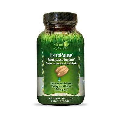 Irwin Naturals Estropause 80 Softgels.