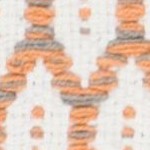 orange/ivory
