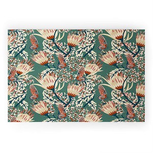 Holli Zollinger ZARAH BUTTERFLY Looped Vinyl Welcome Mat - Society6 - 1 of 4