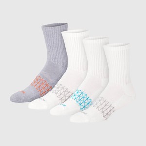 Hanes Men's 3pk +1 Absolute Active Cushioned Crew Socks - 6-12 - 1 of 4