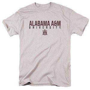 Men's Alabama A&M University Official Stacked T-Shirt Stacked - 1 of 4