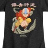 Girls' - Avatar: The Last Airbender - Aang Wind Fitted Short Sleeve Graphic T-Shirt - 2 of 4