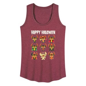 Women's - Lilo and Stitch - Stitch Costumes Graphic Racerback Tank - 1 of 4