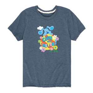 Boys' - Blue's Clues & You! - Easter with Blue Short Sleeve Graphic T-Shirt - 1 of 3