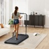 VisioGear Home Gyms, Home Foldable Treadmills with Handle for Living Room, Black & Blue, 43.1"*18.5"*4.3" - 2 of 4