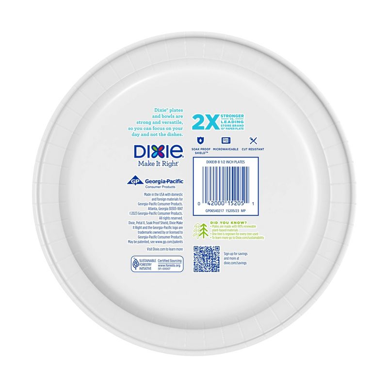 Dixie Everyday Dinner Paper Plates 8.5", 5 of 14