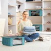 Sorbus Foldable Storage Bag Organizers with Large Clear Window & Carry Handles - 2 of 4