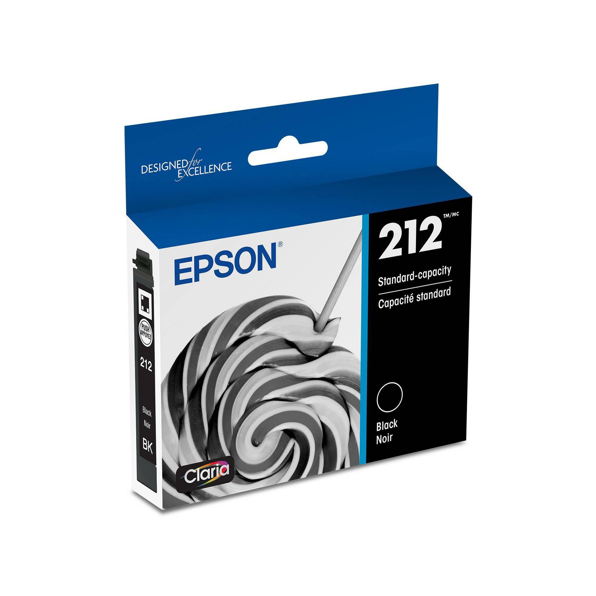 Epson 212 Single Ink Cartridge - Black (T212120-CP)