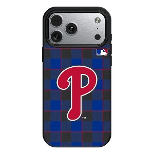 MLB National League Teams Plaid MagSafe Compatible Cell Phone Case for Apple iPhone 17 Series - 1 of 4