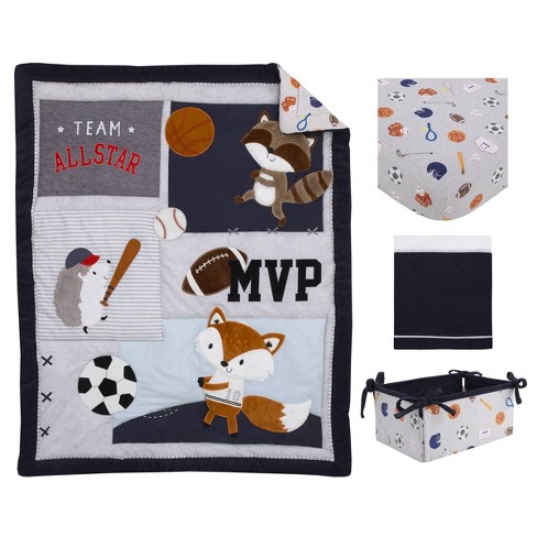 Lambs and ivy all star cheap bedding