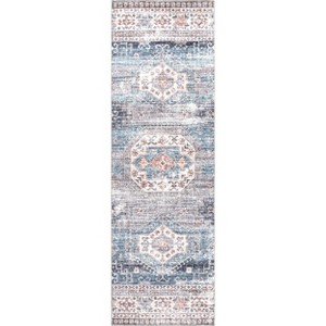 Nuloom Drina Distressed Pet Friendly Machine Washable Area Rug - 1 of 4