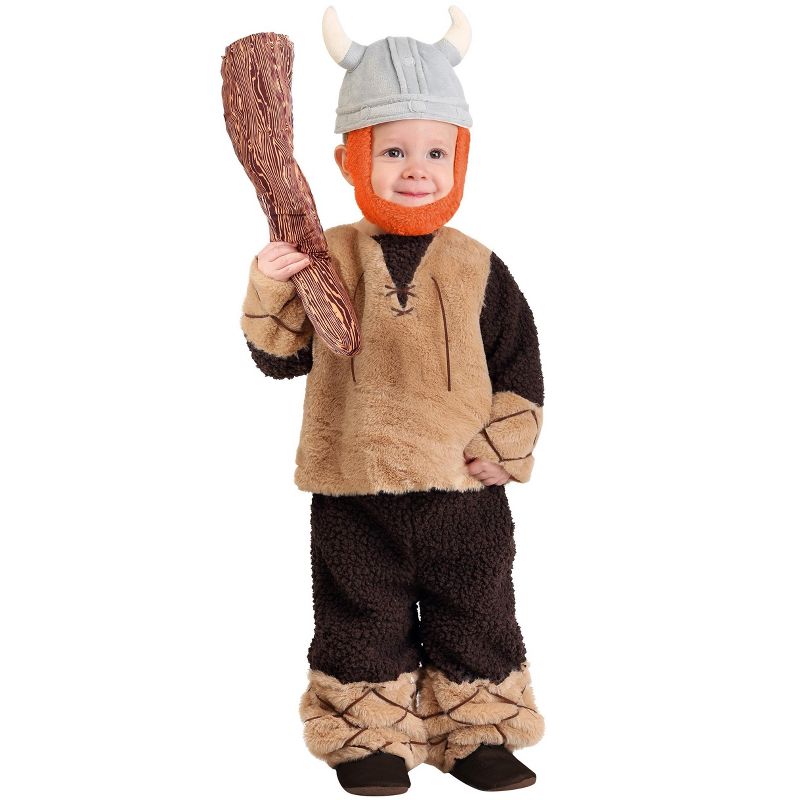 HalloweenCostumes.com Infant Boy's Adorable Viking Costume, 4 of 5