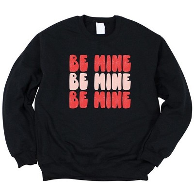 Simply Sage Market Women's Graphic Sweatshirt Be Mine Bold Distressed