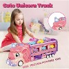 Princess Unicorn Transport Truck with 6 Vehicles Deforming Track Set for Girls 2-7 - 2 of 4