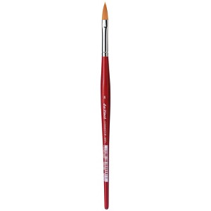 da Vinci COSMOTOP-SPIN Silkpainting Brush, Synthetic, Watercolor, Oval-Pointed, Size 8 - 1 of 3