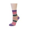 Wrapables Women's Thick Winter Warm Wool Socks (Set of 5), Boho - 3 of 4