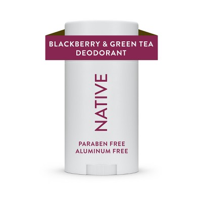 Native Deodorant for Women & Men - Blackberry & Green Tea - Aluminum Free - 2.65oz