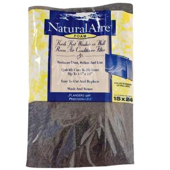 NaturalAire 15 in. W X 24 in. H X 1/4 in. D Polyester 1 MERV Air Conditioner Filter (Pack of 24)