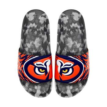 NCAA Auburn Tigers Slydr Pro Black Sandals - Orange