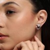 Women's Butterfly Stud Earrings - Multicolour - 3 of 4