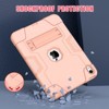MyBat Symbiosis Stand Protector Cover for Apple iPad 10.9 (2022) / iPad 11 (2025)/ iPad mini 6 (2021) / iPad mini 7 (2024) - Rose Gold - 2 of 4