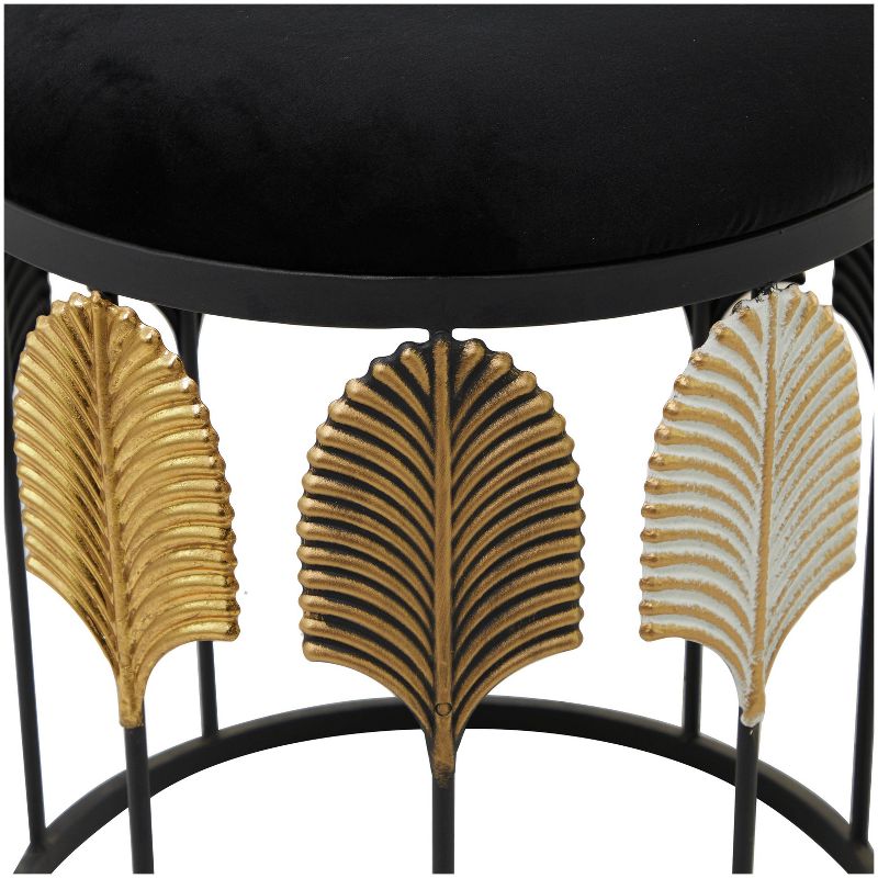 Contemporary Metal Accent Table Dark Black - Olivia &#38; May, 3 of 6