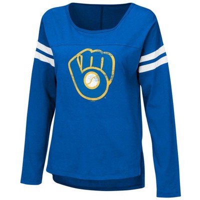 Touch by G-III Womens Milwaukee Brewers Graphic T-Shirt
