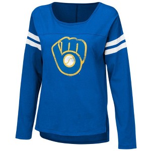 Touch by G-III Womens Milwaukee Brewers Graphic T-Shirt - 1 of 1