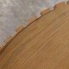 Vynxaria Handcrafted Round Two-Ply Coffee Table ?¡§C Olive-Shaped, Sturdy Pedestal Design for Living Room - 4 of 4
