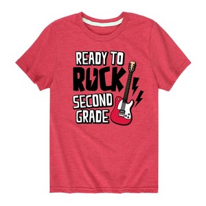 Boys' - Instant Message - Ready To Rock Second Grade Short Sleeve Graphic T-Shirt - 1 of 4