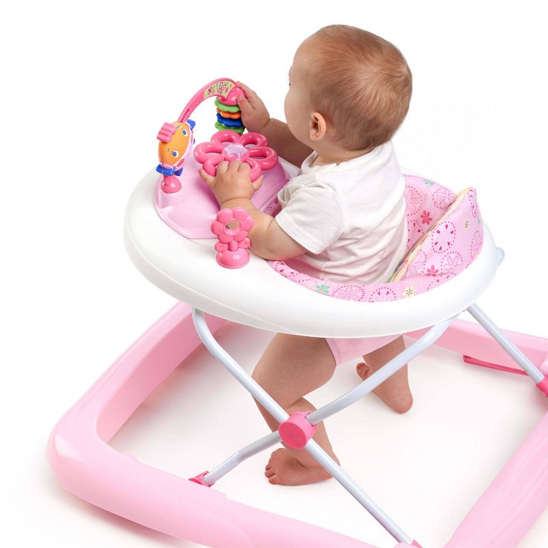 Bright Starts Pretty in Pink Walk-A-Bout Baby Walker - JuneBerry Delight, 4 of 26