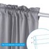 Unique Bargains Blackout Half Curtain with Adjustable Tie Back - 4 of 4
