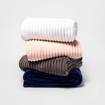 Ribbed best sale fleece bedding