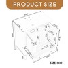 30" Modern Bathroom Vanity with Sink Combo Set, Solid Wood Frame Bathroom Storage Cabinet with 2 Soft Closing Doors and a Drawer - Leovsnove - 4 of 4