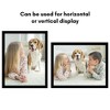 Americanflat 14x18 Picture Frame  - Black Picture Frame - Wide Photo Frames Made of Engineered Wood - Epic Collection - Black - 4 of 4