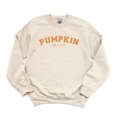 Simply Sage Market Women's Graphic Sweatshirt Curved Pumpkin Spice